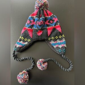 Colorful Knit Kids Winter Hat